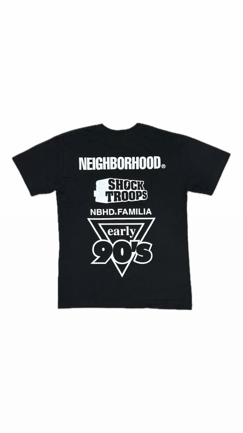 네이버후드 번개 대표 로고 반팔 티셔츠 상품이미지2