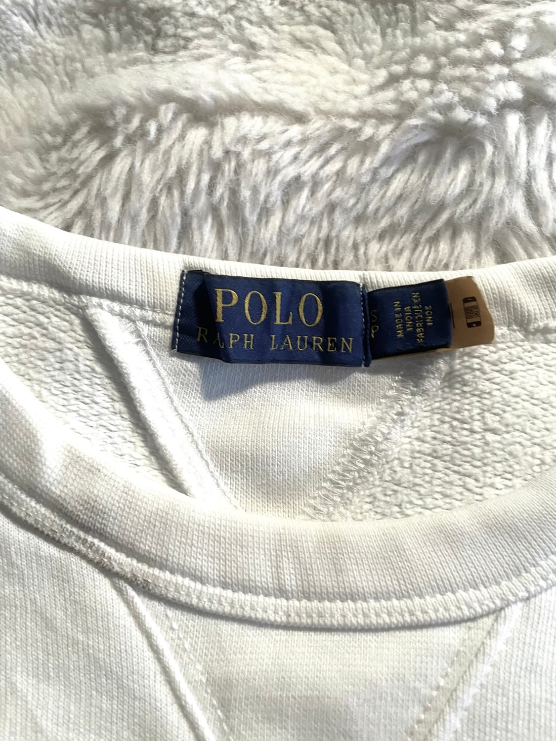 폴로 랄프로렌 빅포니 맨투맨 화이트 상품이미지2