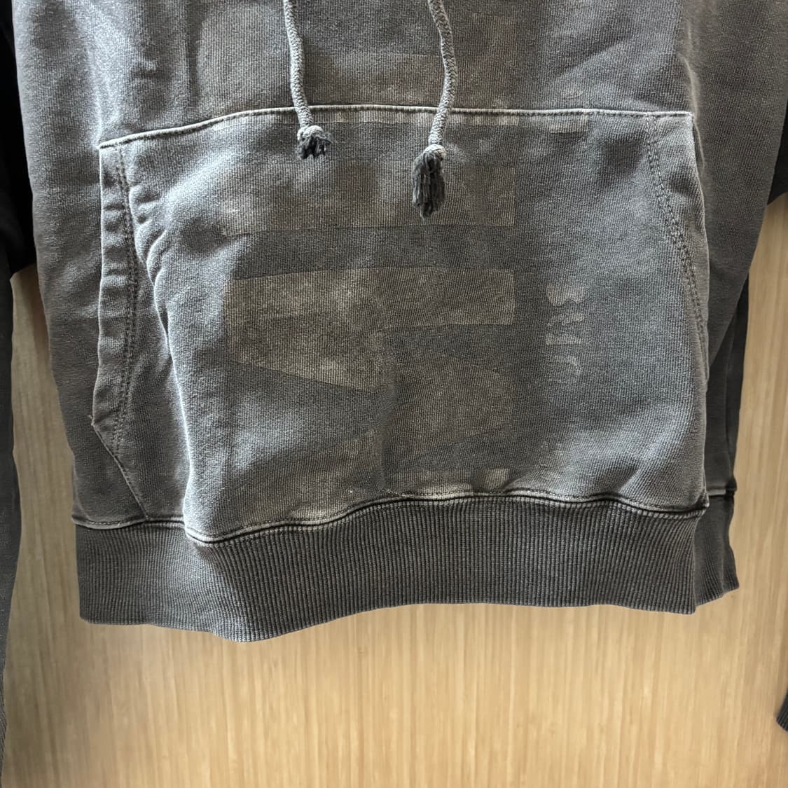 (급처)미드나잇무브 pg logo hood dark grey/후드그 상품이미지3