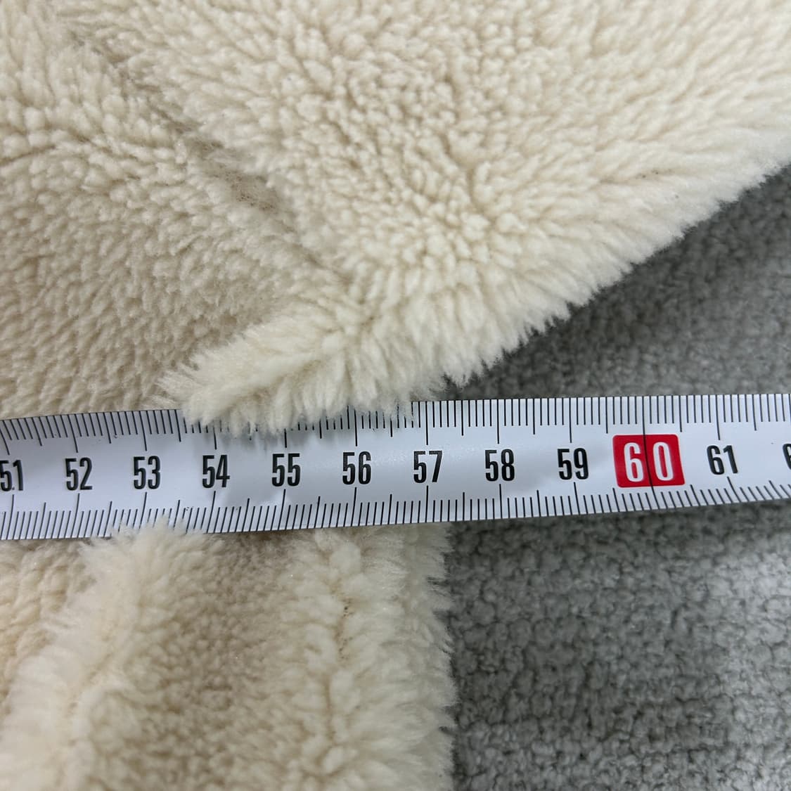 컬럼비아 아이보리 뽀글이 후리스 집업 m 상품이미지5