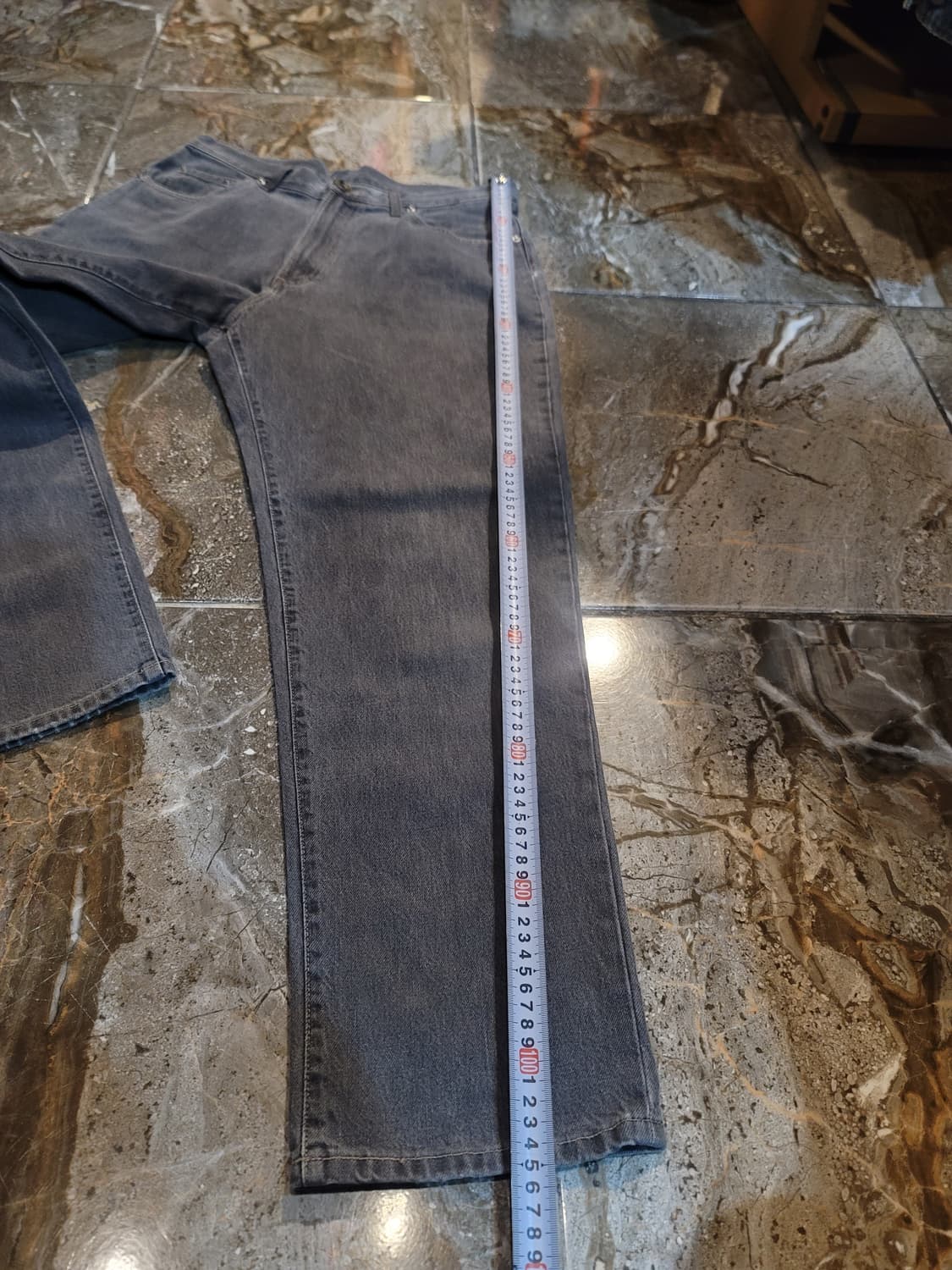 더블알엘 흑청 (다크그레이) 데님팬츠  상품이미지8