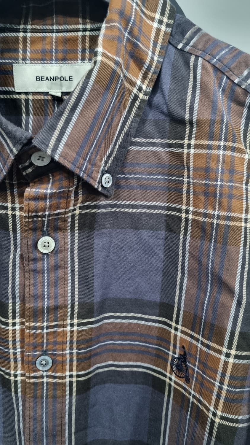 남성용 빈폴 봄 가을 체크남방 95~100(표기m) 상태10/9 상품이미지2