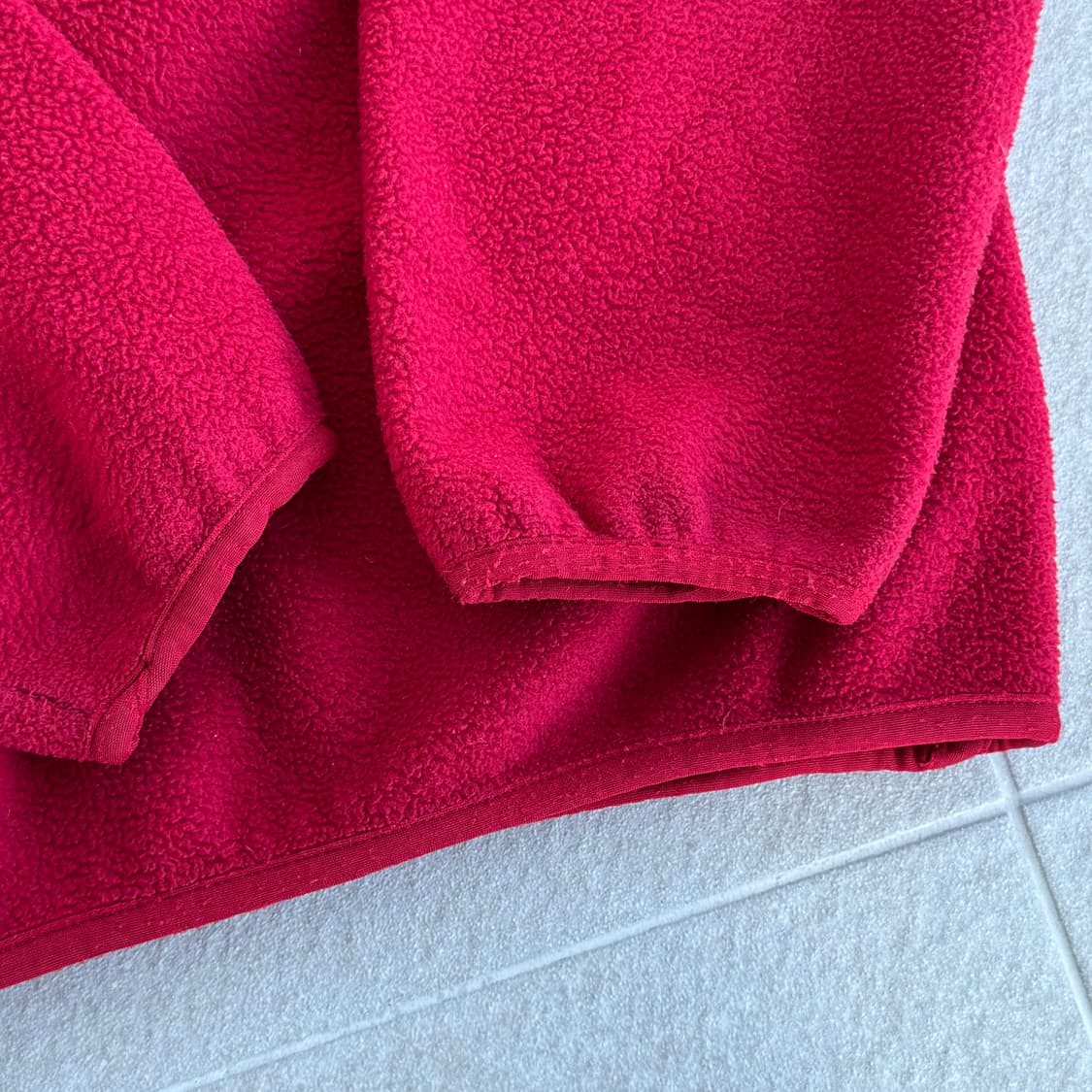 파타고니아 신칠라 레드 L, made in usa 상품이미지3