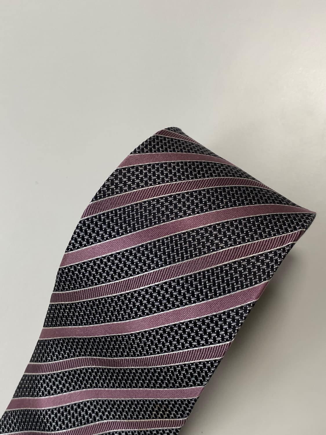 최상급 신형 에르메네질도제냐 정품 명품 넥타이 8.1cm 상품이미지5