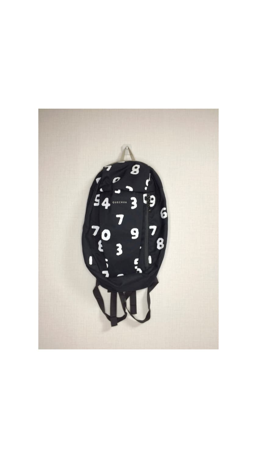 sou sou 소우소우 x 데카트론 콜라보 블랙 경량 백팩 상품이미지1