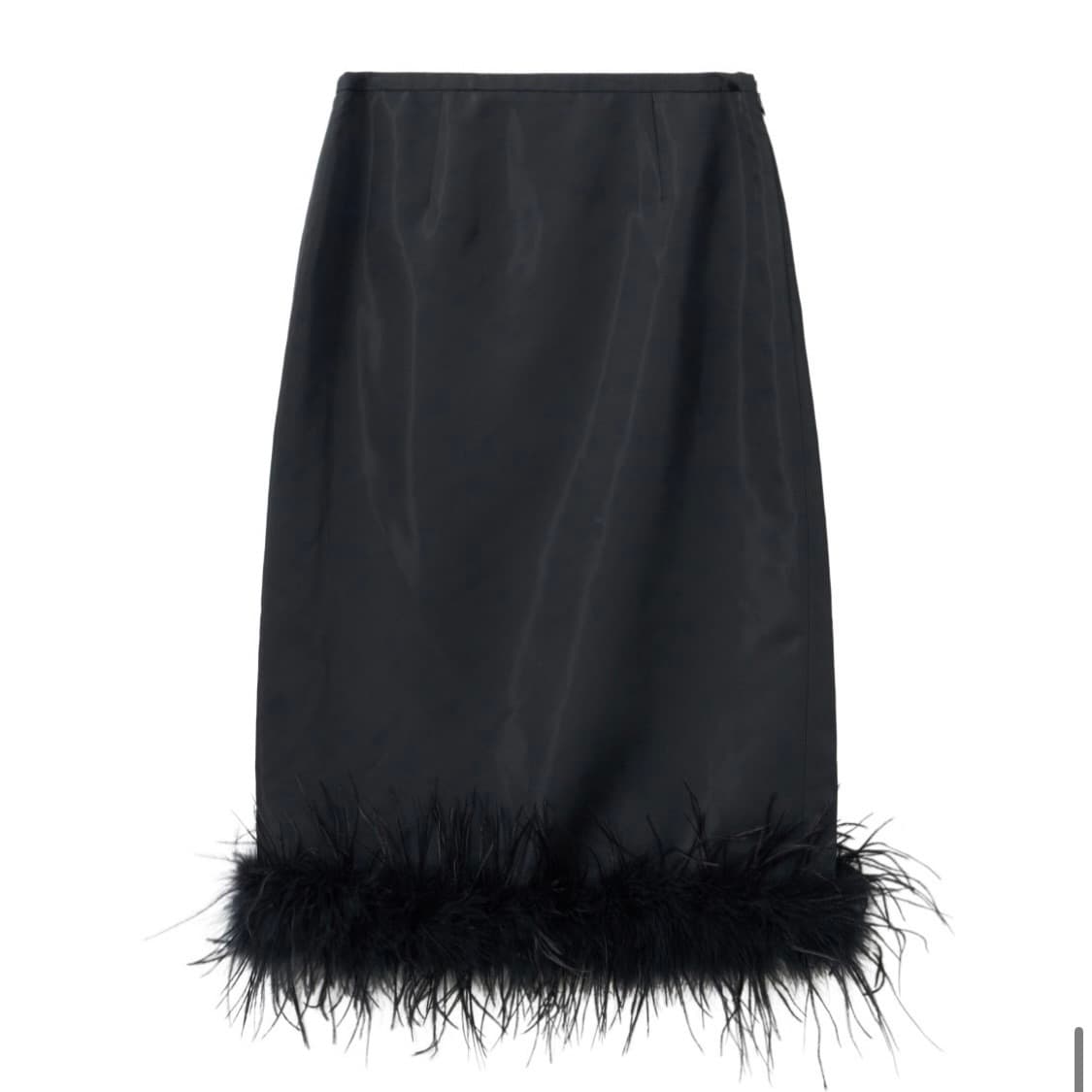 MJ S2 Ostrich Hair Skirt (Black) 상품이미지1