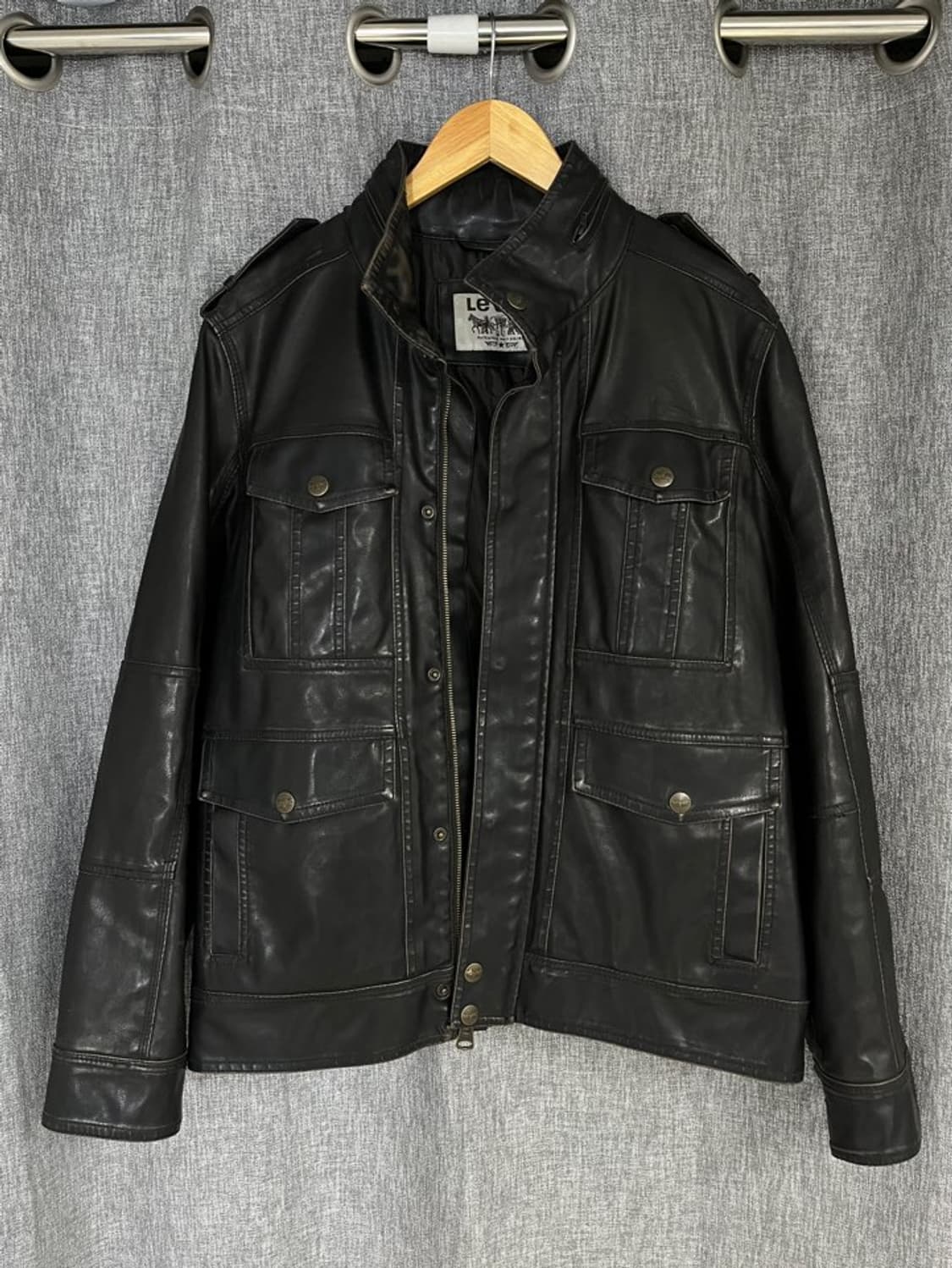 리바이스 하프 레더 자켓/#3428 상품이미지3