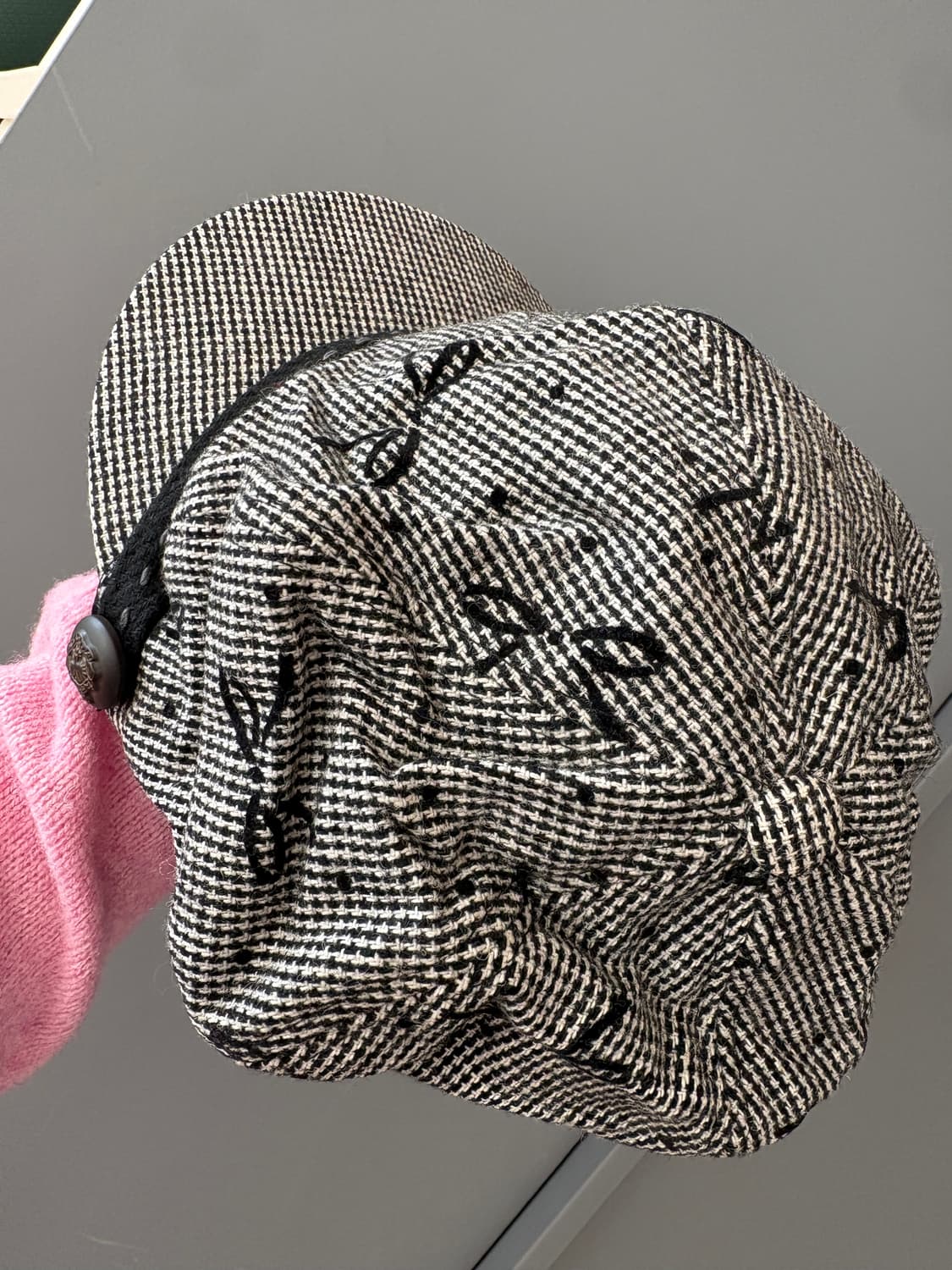 제비체크 클래식 트위드캡 상품이미지3