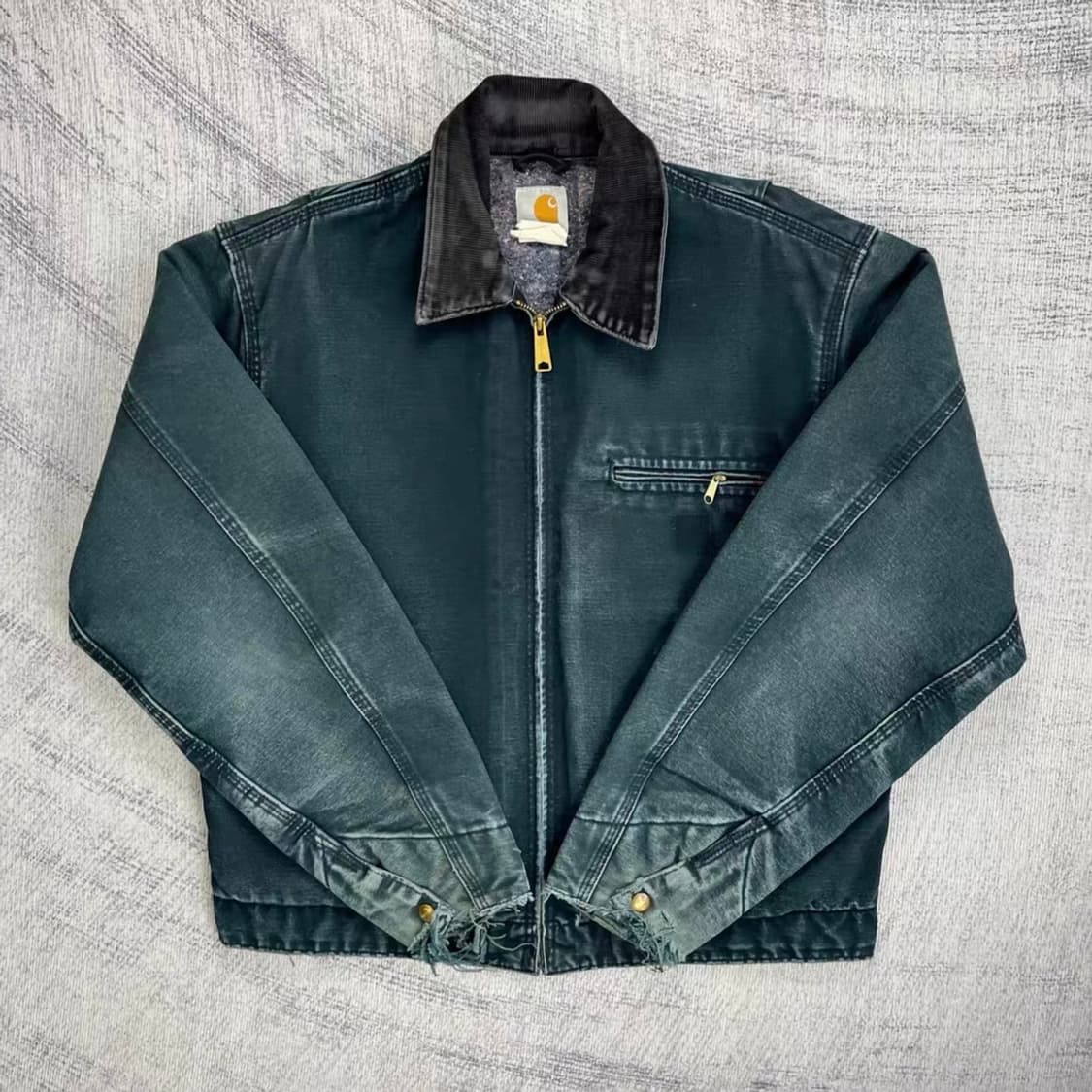 Vintage Carhartt J01 BLK Detroit Jacket 상품이미지2