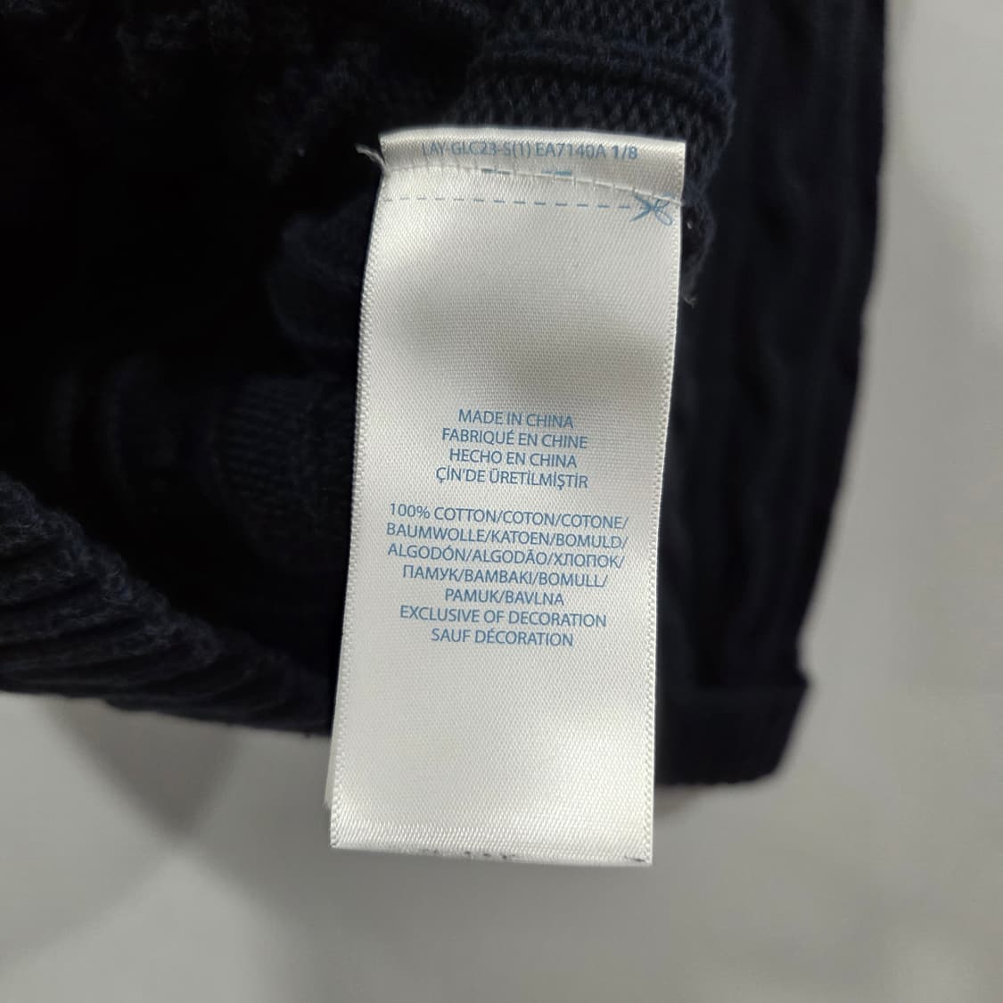 랄프로렌 키즈 케이블 니트 가디건 24M 상품이미지4