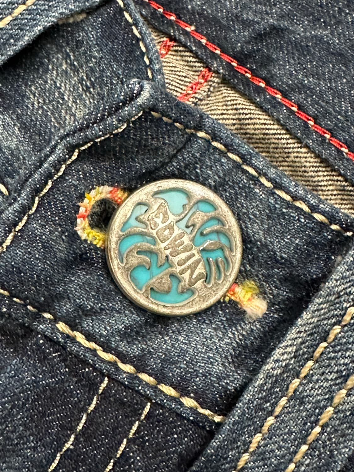 M)EDWIN vintage 블루트립 빈티지 데님팬츠 상품이미지6