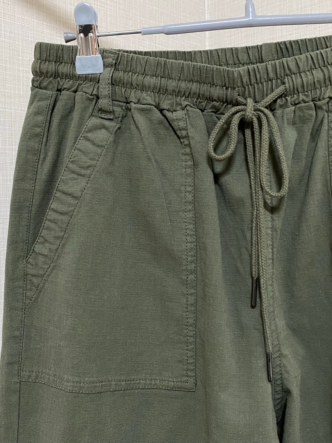 밴딩 7부 카고 바지 상품이미지2