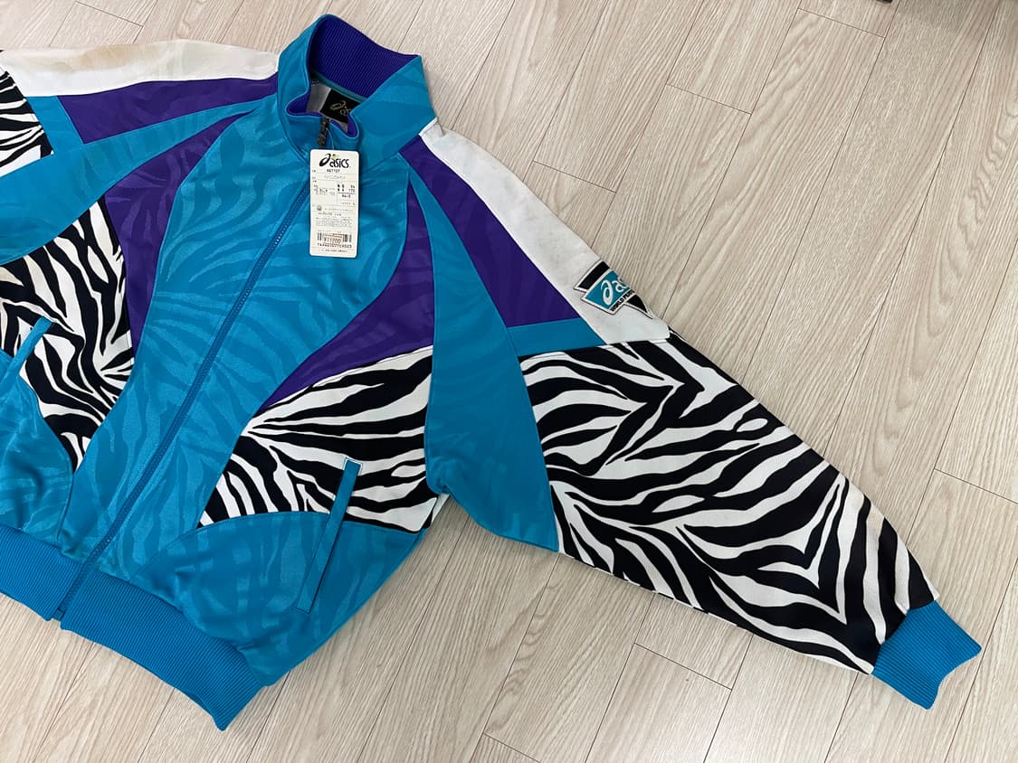 아식스 제브라 90s 올드 트랙탑 져지 셋업 ASICS OLD 1990 상품이미지4