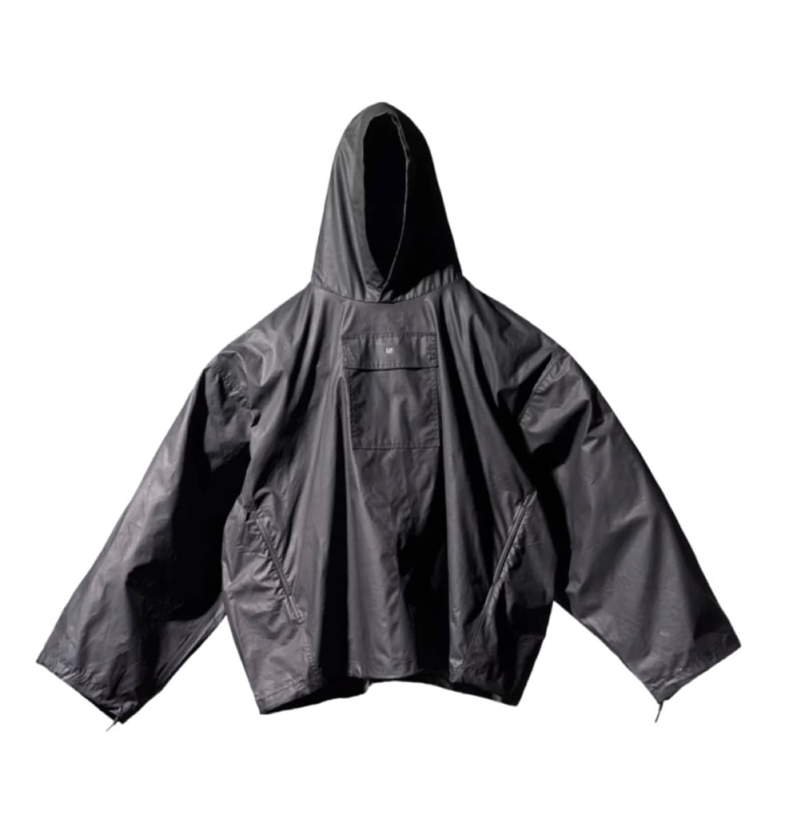 이지 갭 엔지니어드 바이 발렌시아가 코티드 코튼 아노락 블랙 L 상품이미지1