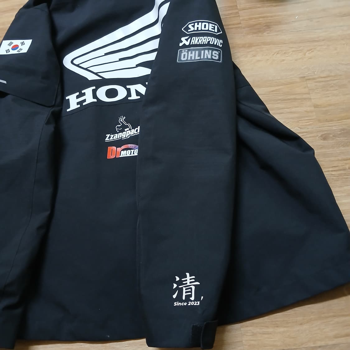 바이크 레이싱 커스텀 마킹 바람막이 자켓 상품이미지2