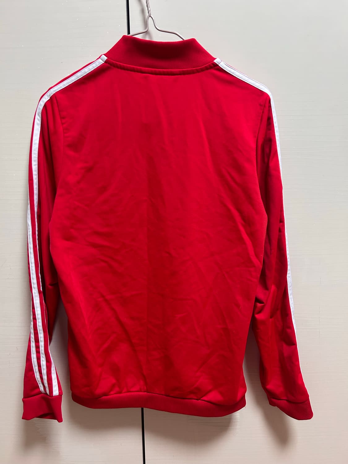 아디다스 빨간색 삼선 져지 S 상품이미지3