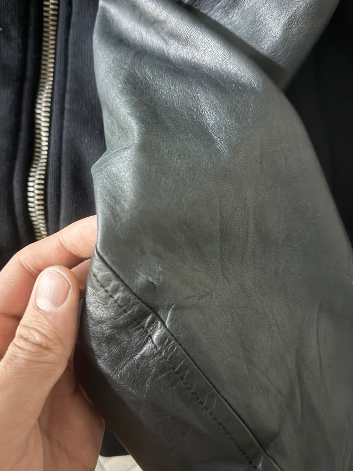 Rick owens 14ss leather bomber 상품이미지4