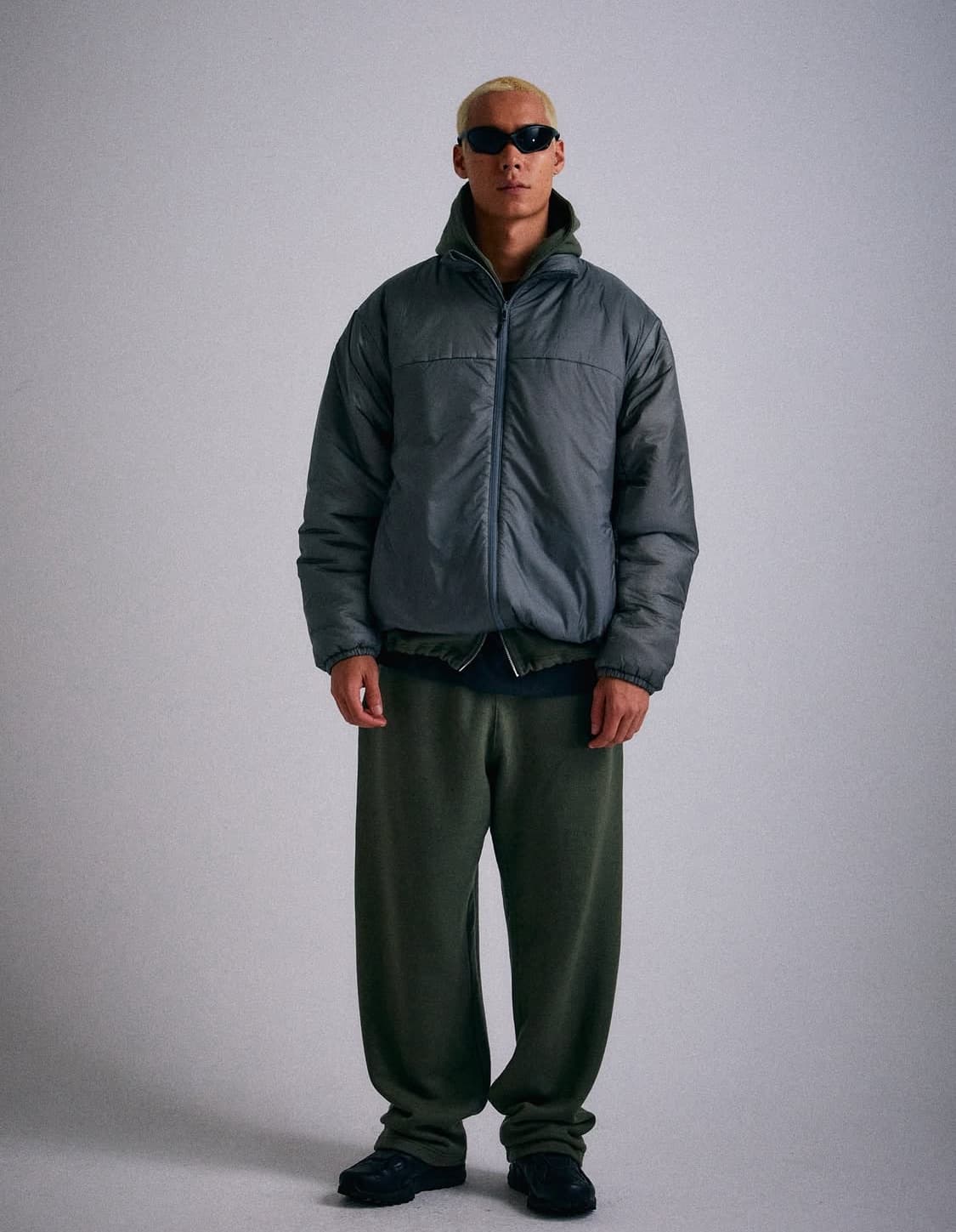 헤리티지플로스 PL INSULATED JACKET / Khaki Grey 상품이미지3