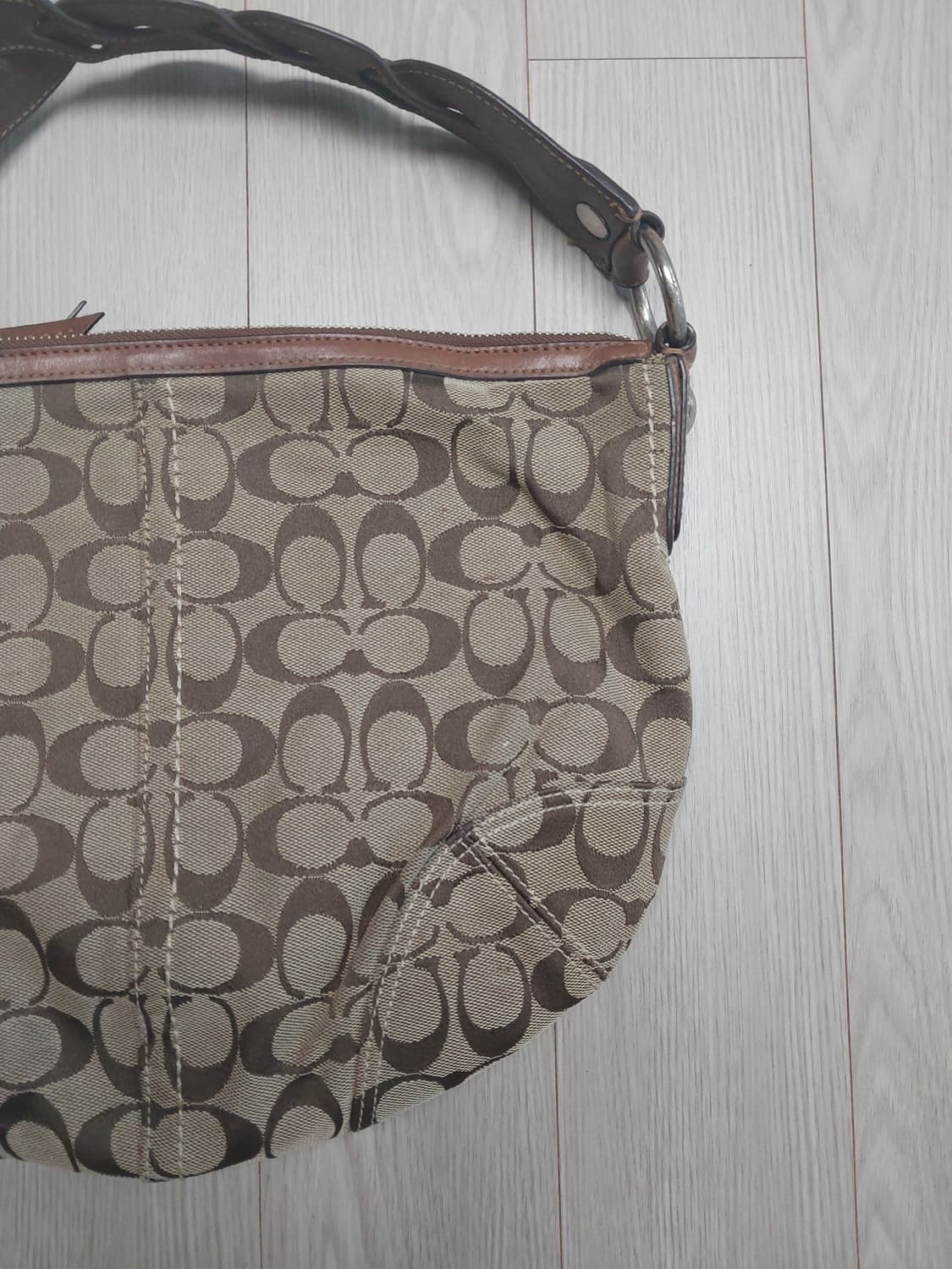 코치 빈티지 소호 캔버스 호보백 상품이미지6