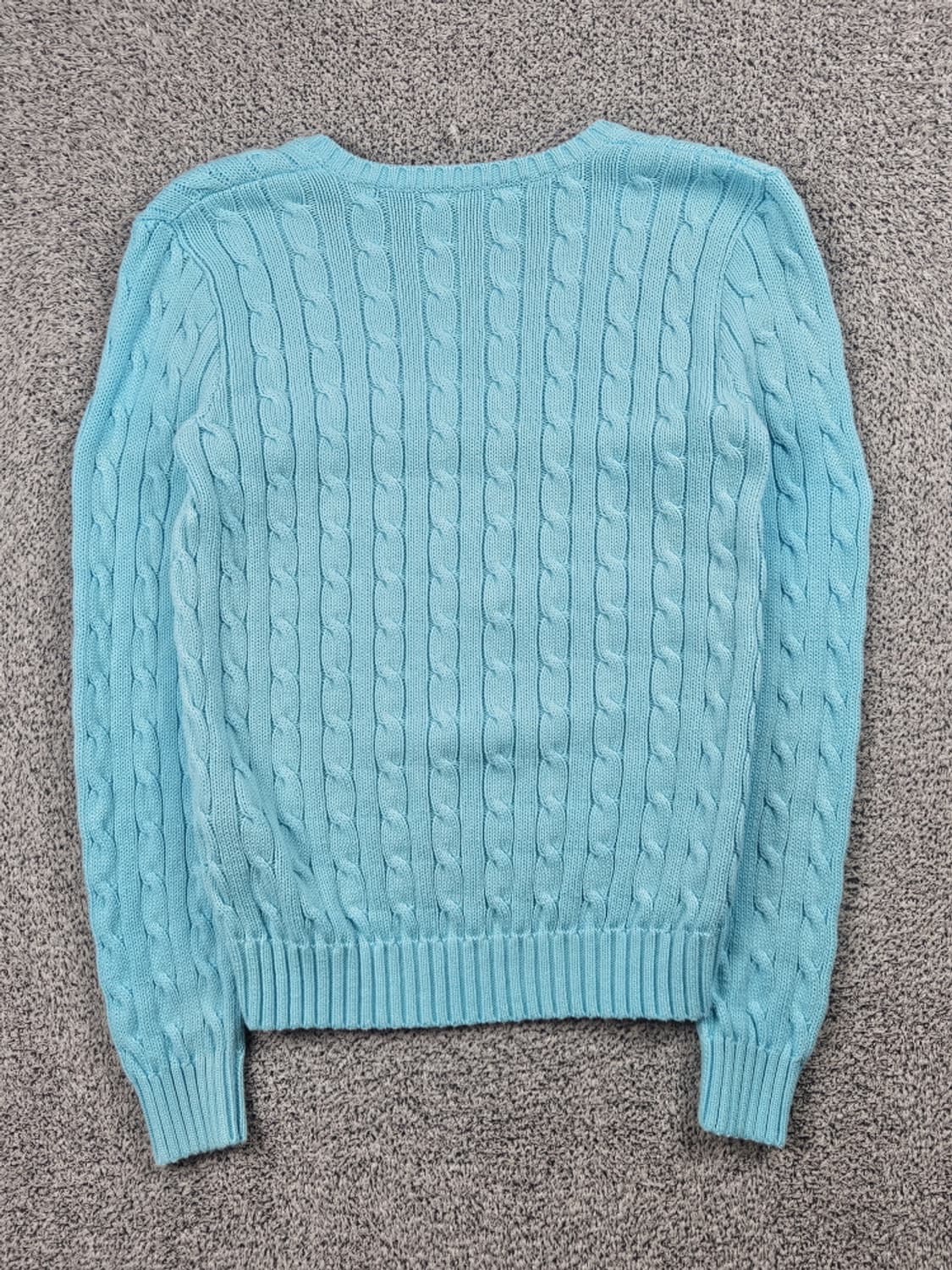 폴로랄프로렌스포츠 브이넥 트위드티드 케이블 니트 ( M ) / 10505 상품이미지5