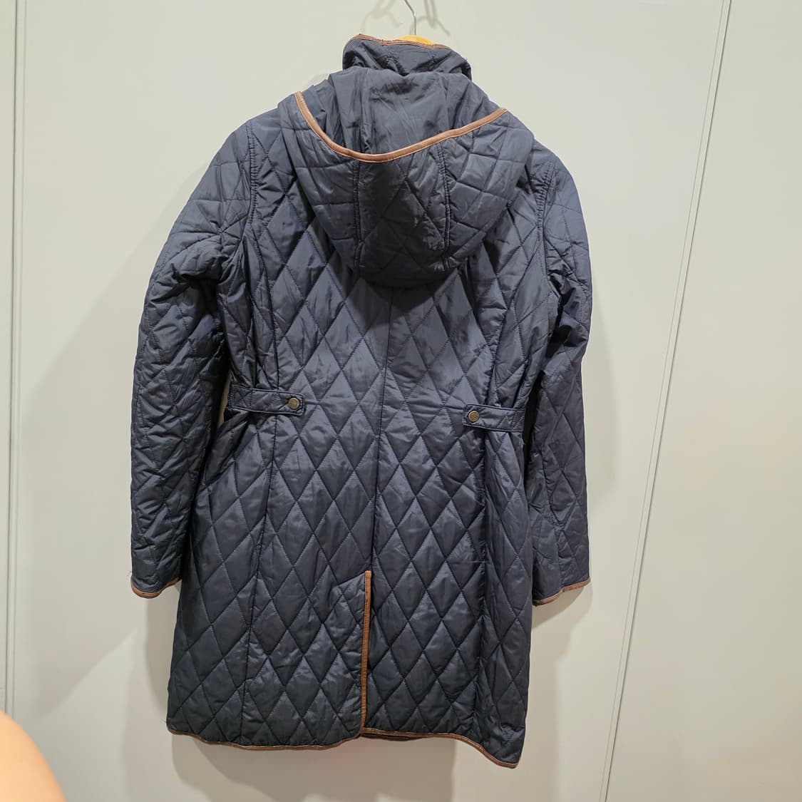 로렌 랄프로렌 여성 퀼팅 후드 코트 상품이미지5