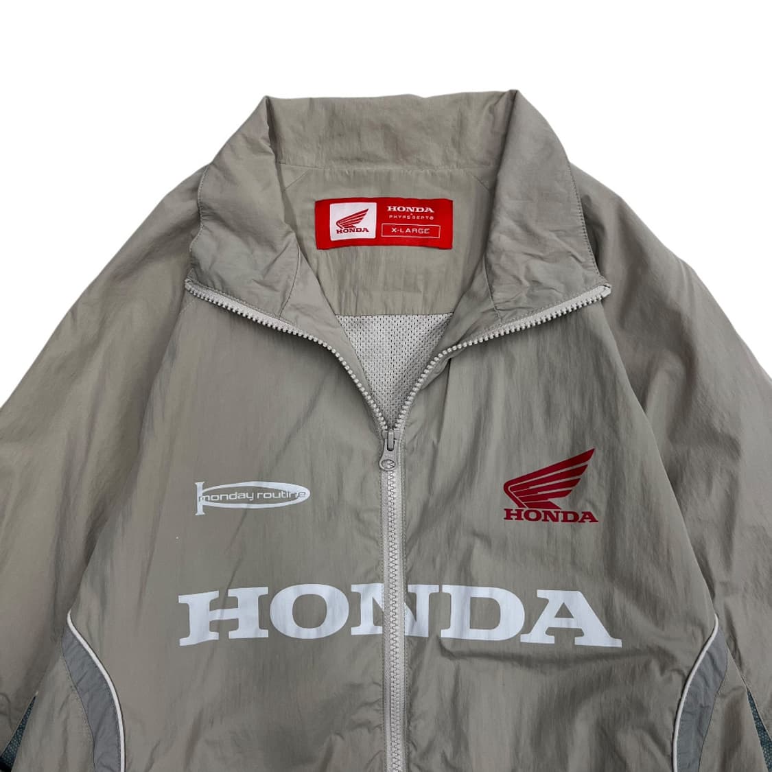 혼다 빅로고 베이지 레이싱 바람막이 XL 상품이미지4
