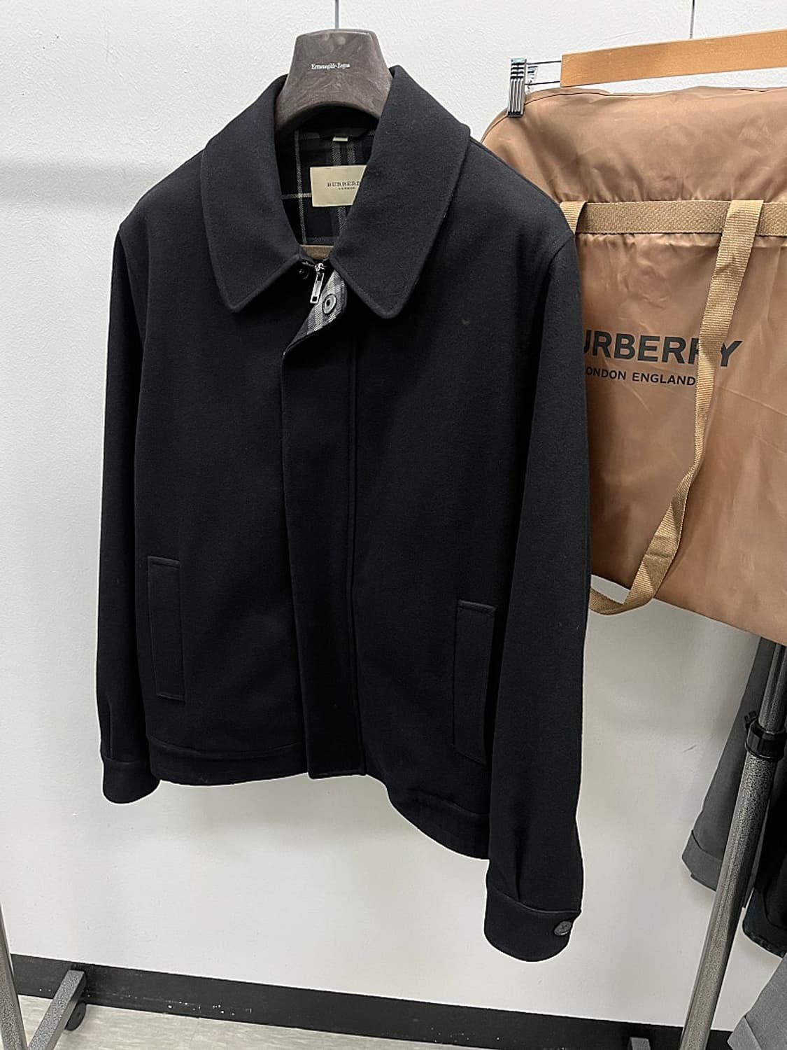 110) 버버리 런던 울 카라자켓  상품이미지1
