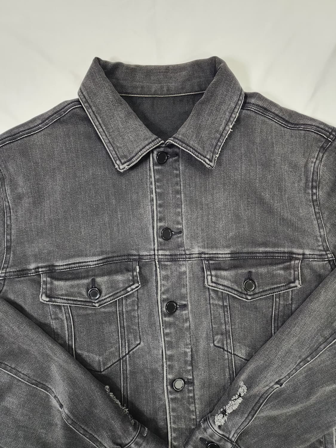 에잇세컨즈×지드래곤 흑청 데님 자켓 상품이미지3