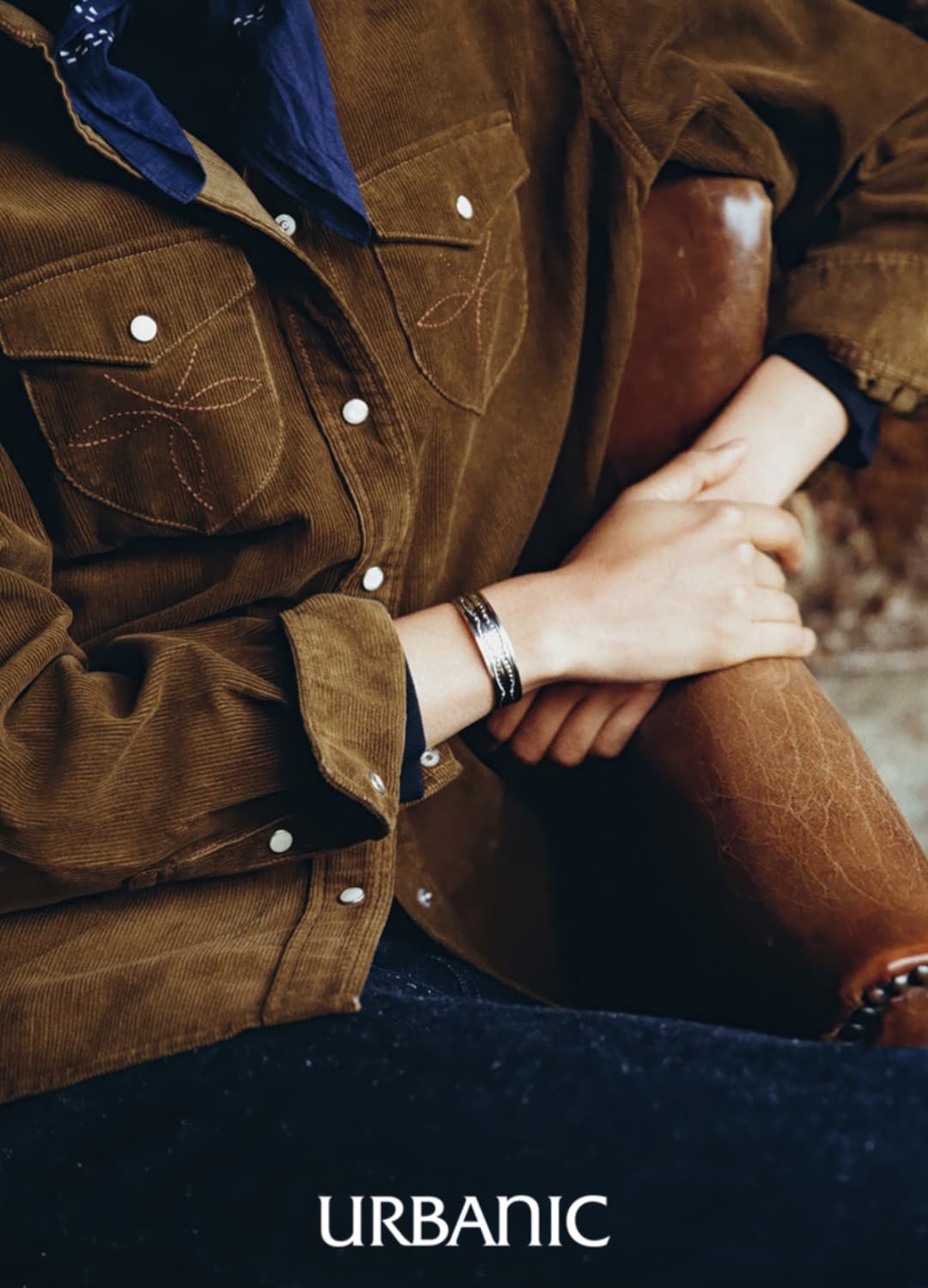 얼바닉30 새들 웨스턴 셔츠 상품이미지3