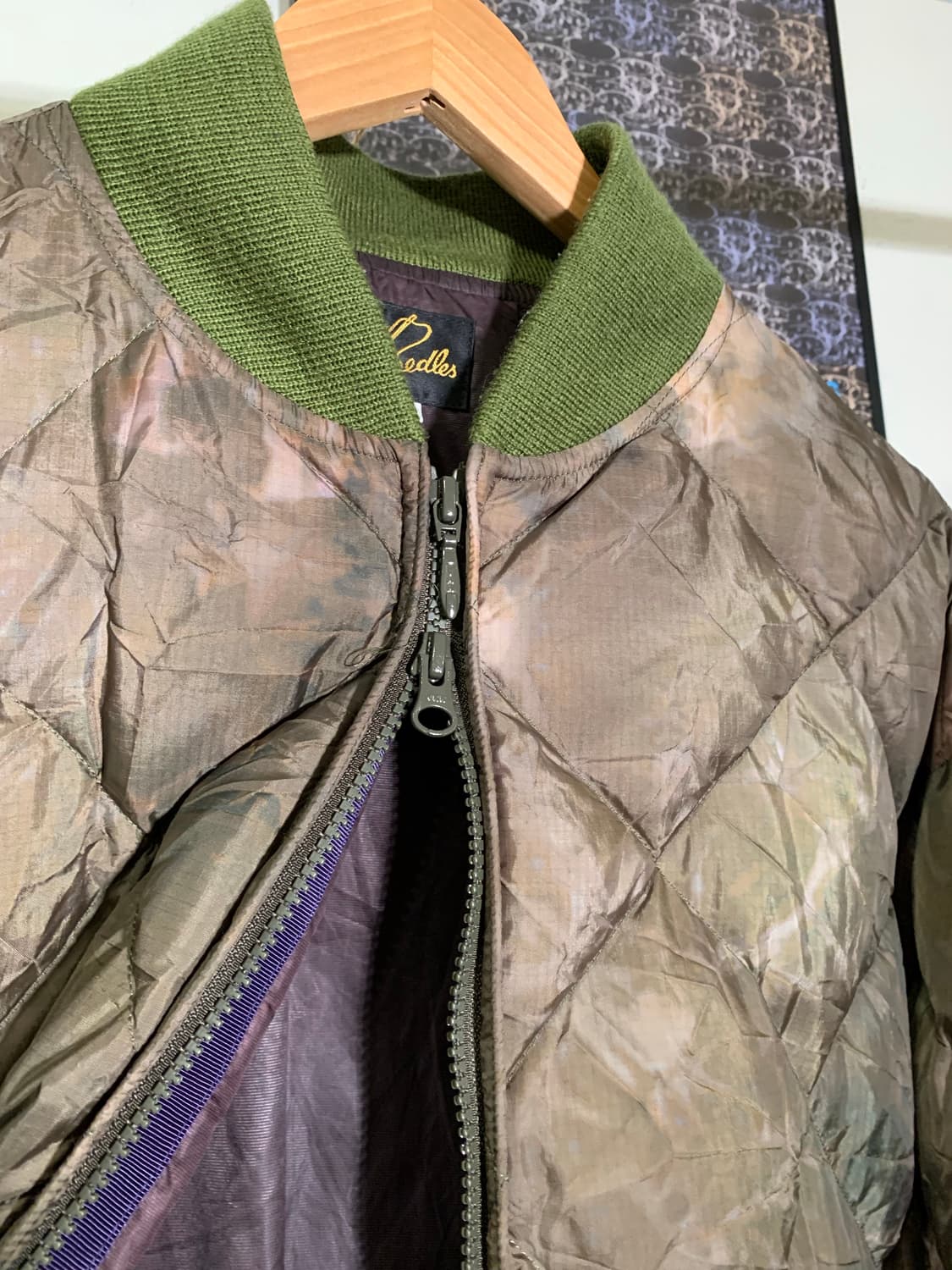 니들스 페이딩 퀼팅 자켓 상품이미지4