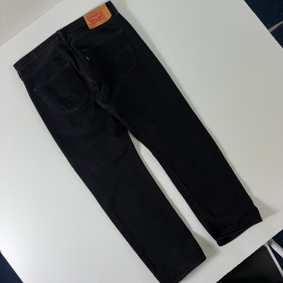 Levi's  리바이스 501 블랙진 데님 팬츠  상품이미지3
