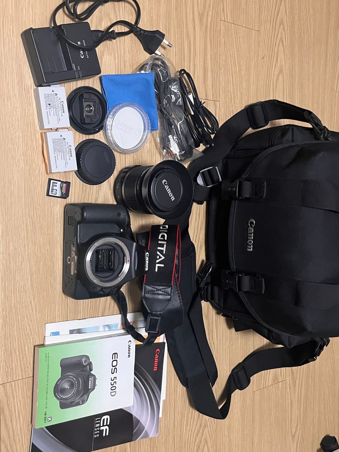 캐논 eos 550d 카메라가방포함 상품이미지5