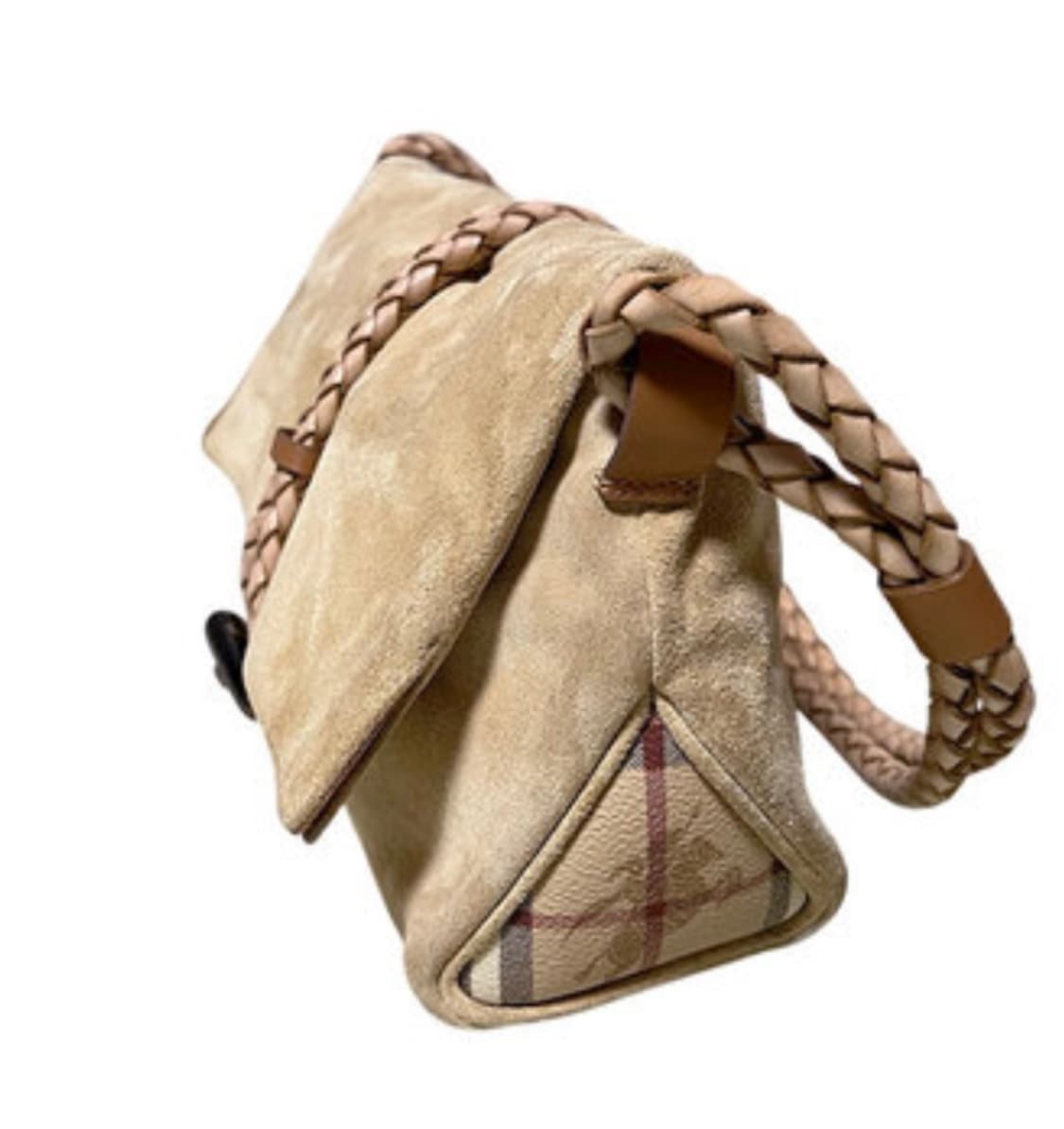 Burberry 버버리 스웨이드 가방 소가죽 상품이미지1