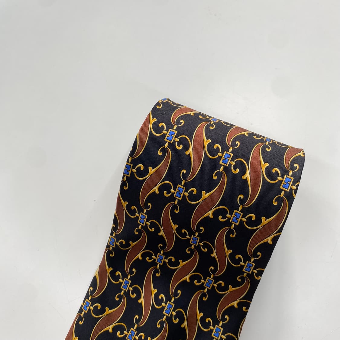 펜디 (FENDI) FF모노그램 정품 명품 넥타이 상품이미지7