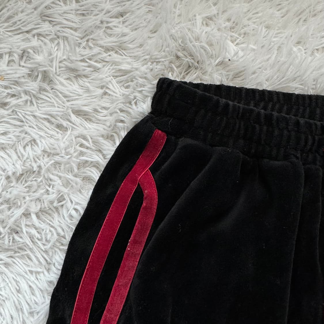 JSB 일본빈티지 y2k 벨벳 와이드팬츠 y2k 벨벳바지 L 30 상품이미지1