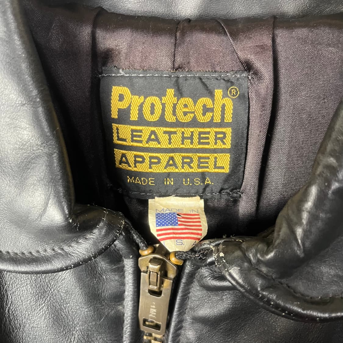 [U.S.A Protech] 프로텍레더 A-2 레더자켓 상품이미지4