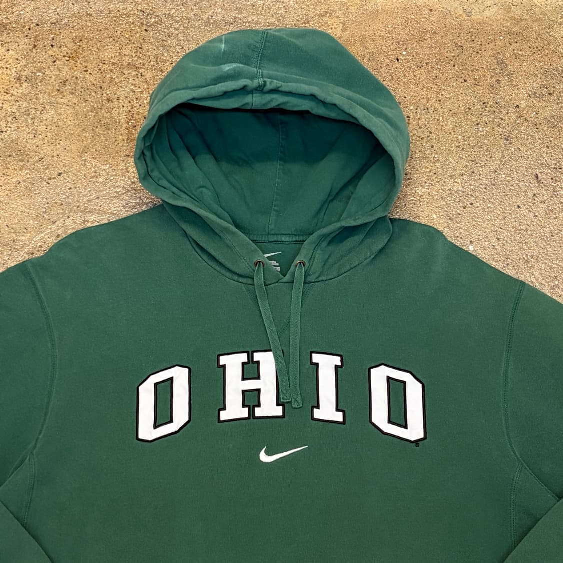 00s USA 미국 빈티지 나이키 오하이오주 스몰 스우시 후드티 상품이미지3