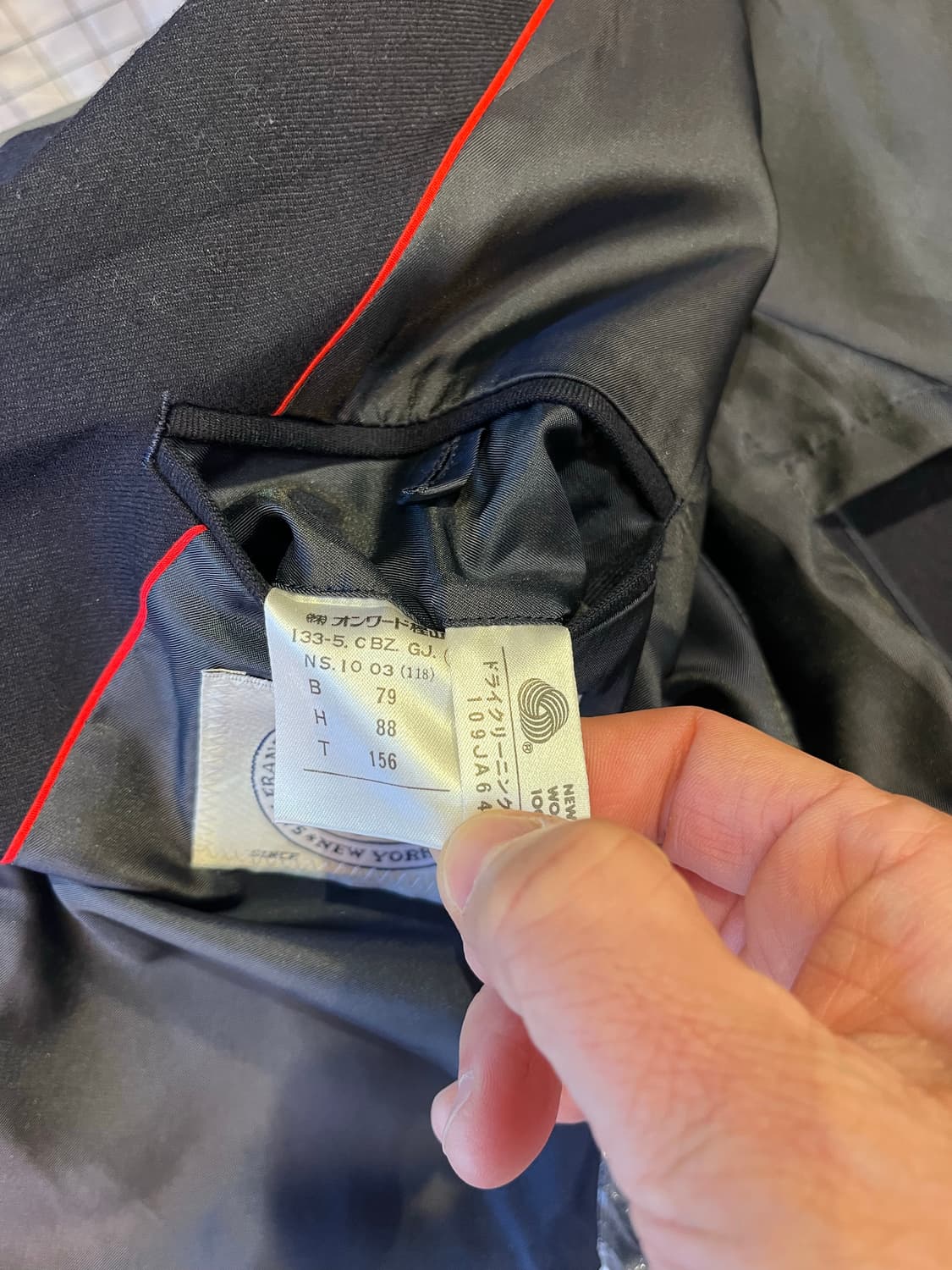 제이프레스 더블브레스티드 금장 트윌 자켓 상품이미지6