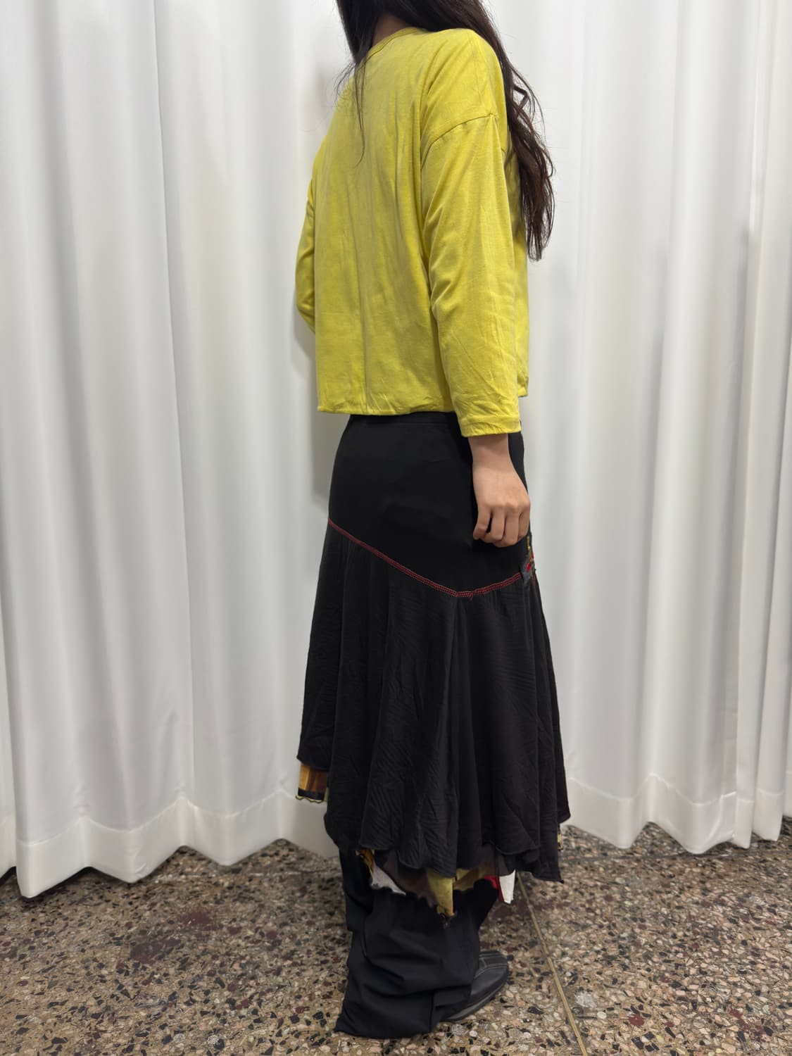 pause cafe design midi skirt 상품이미지9