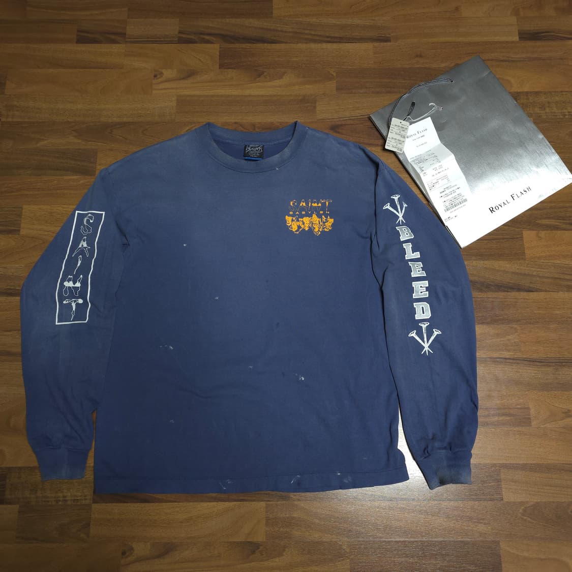 [XL]세인트미카엘x바빌론 롱슬리브 유일매물 상품이미지1