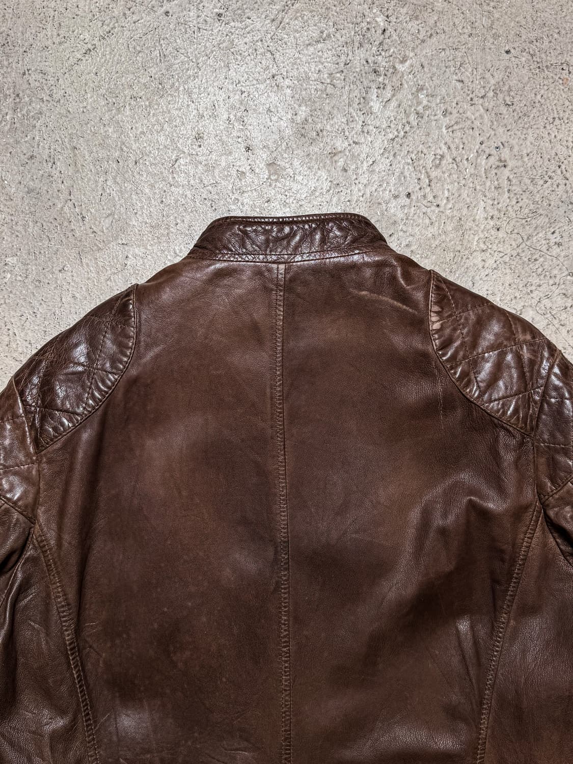 BREMA – Quilted Leather Racing Jacket 상품이미지7