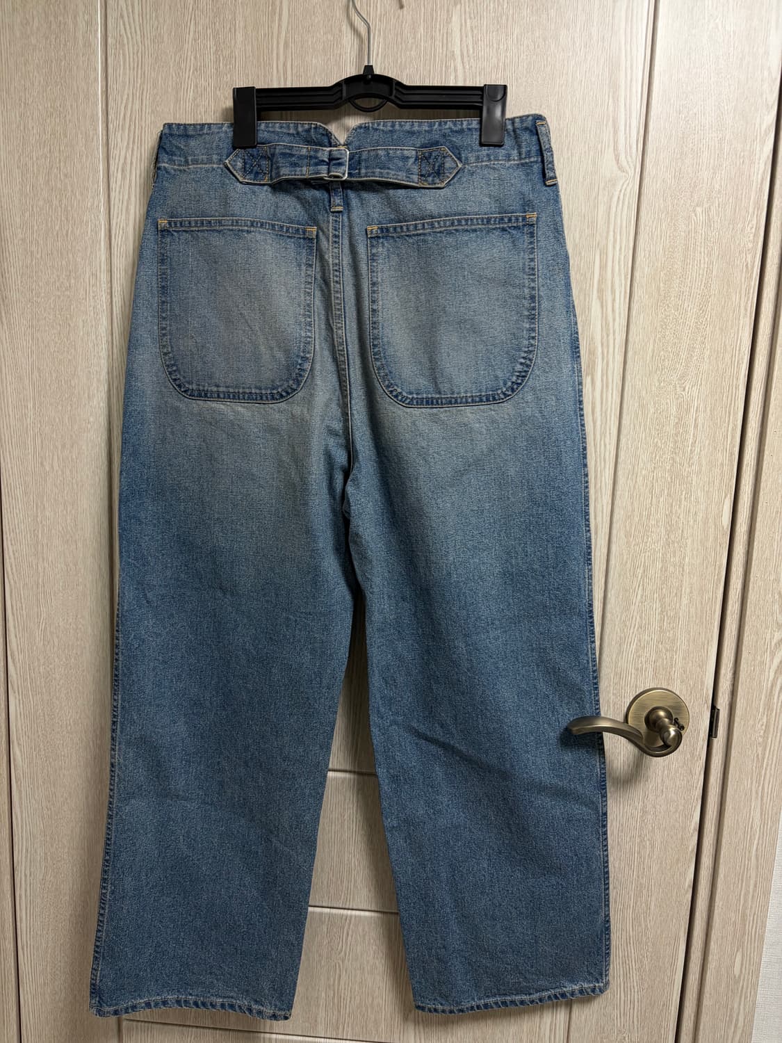 준야 와타나베 디스트레스드 데님 팬츠 인디고 S 상품이미지6