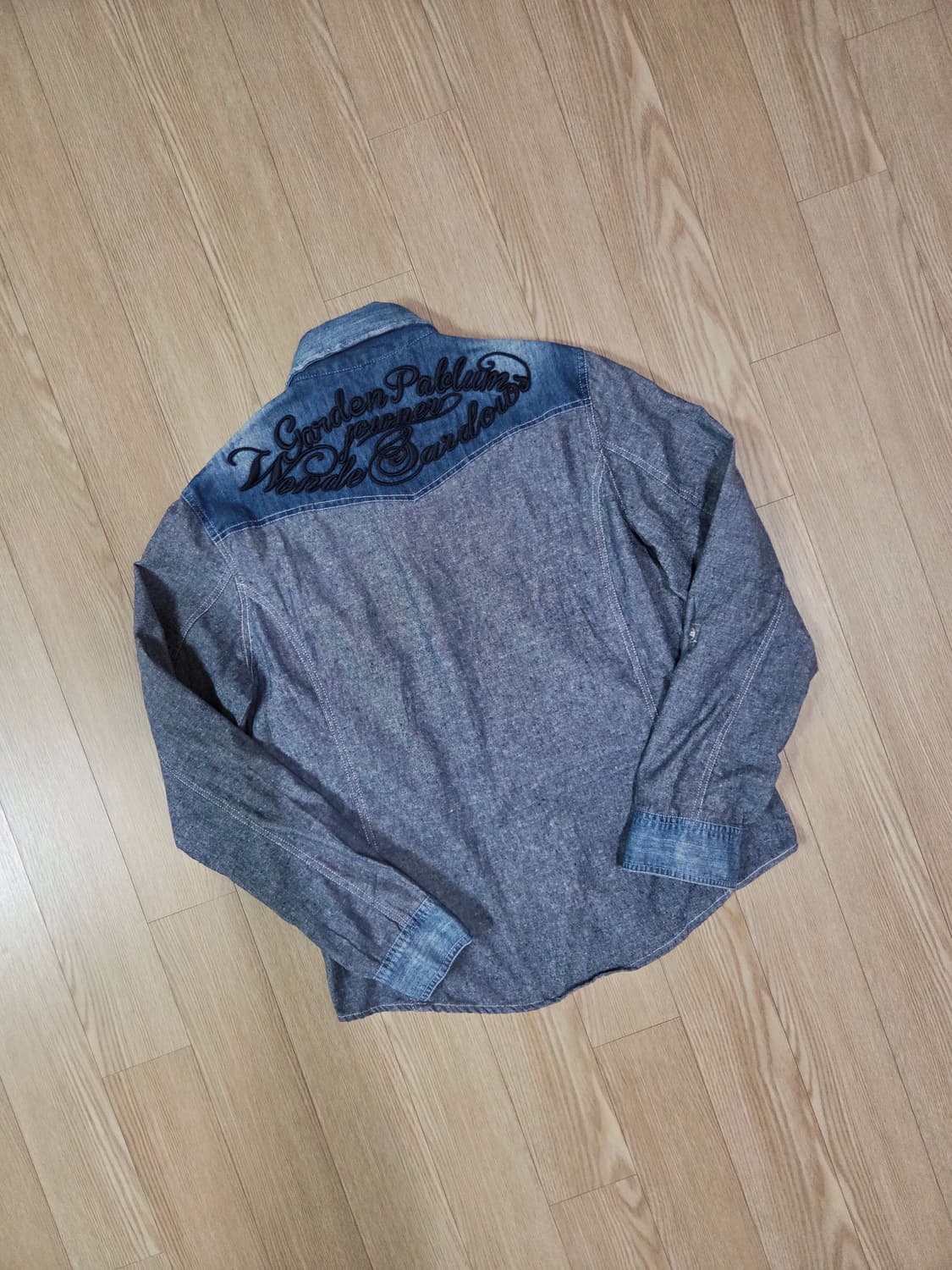 in the attic 샴브레이 웨스턴 셔츠 상품이미지6