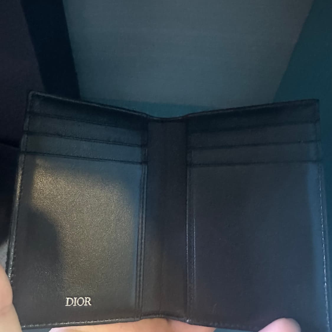 디올 오블리크 2단 카드지갑 상품이미지4