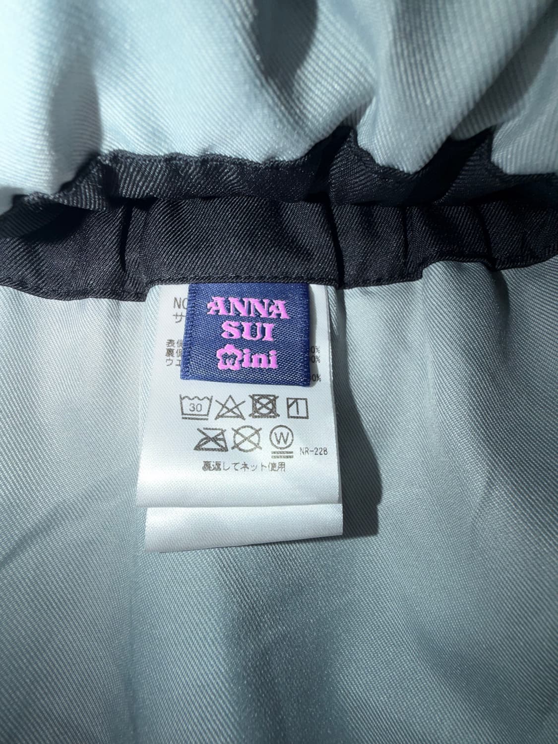 [Anna Sui mini] 안나수이 레이스 미디 플리츠 스커트  상품이미지4