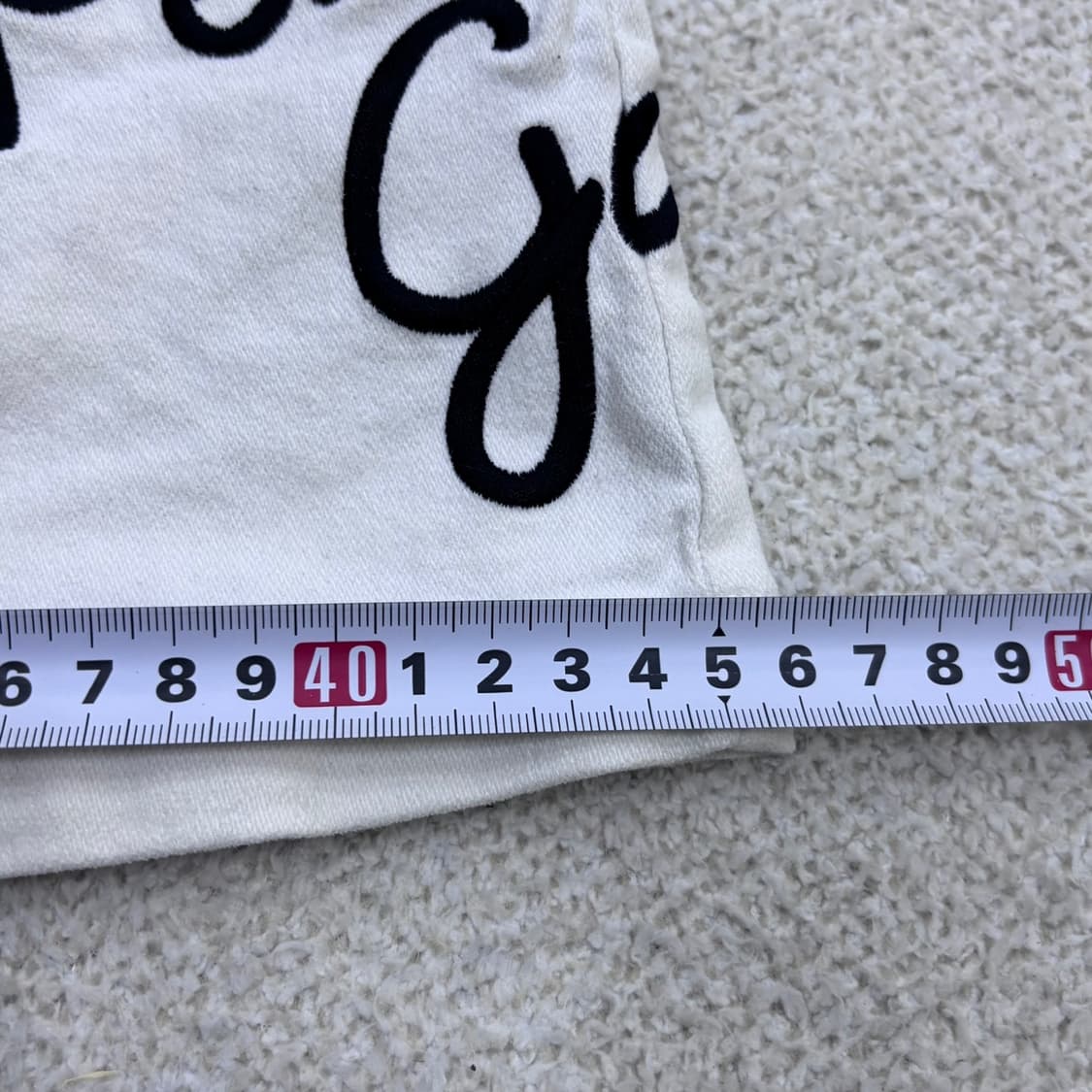 1 파리게이츠 캐릭터자수 골프 스커트 0428E 상품이미지10