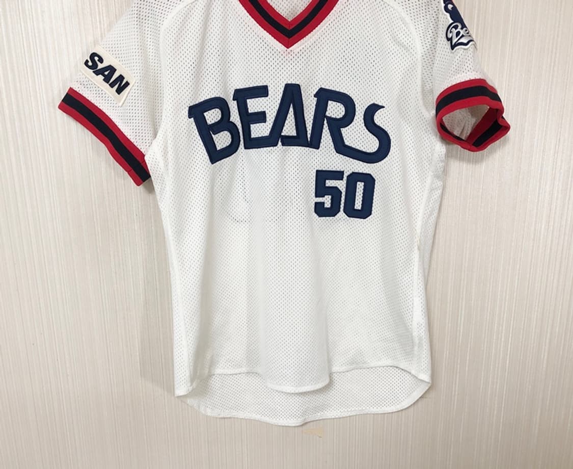 KBO 위팬 두산베어스 올드 홈유니폼/져지 85 #50 김현수 상품이미지3