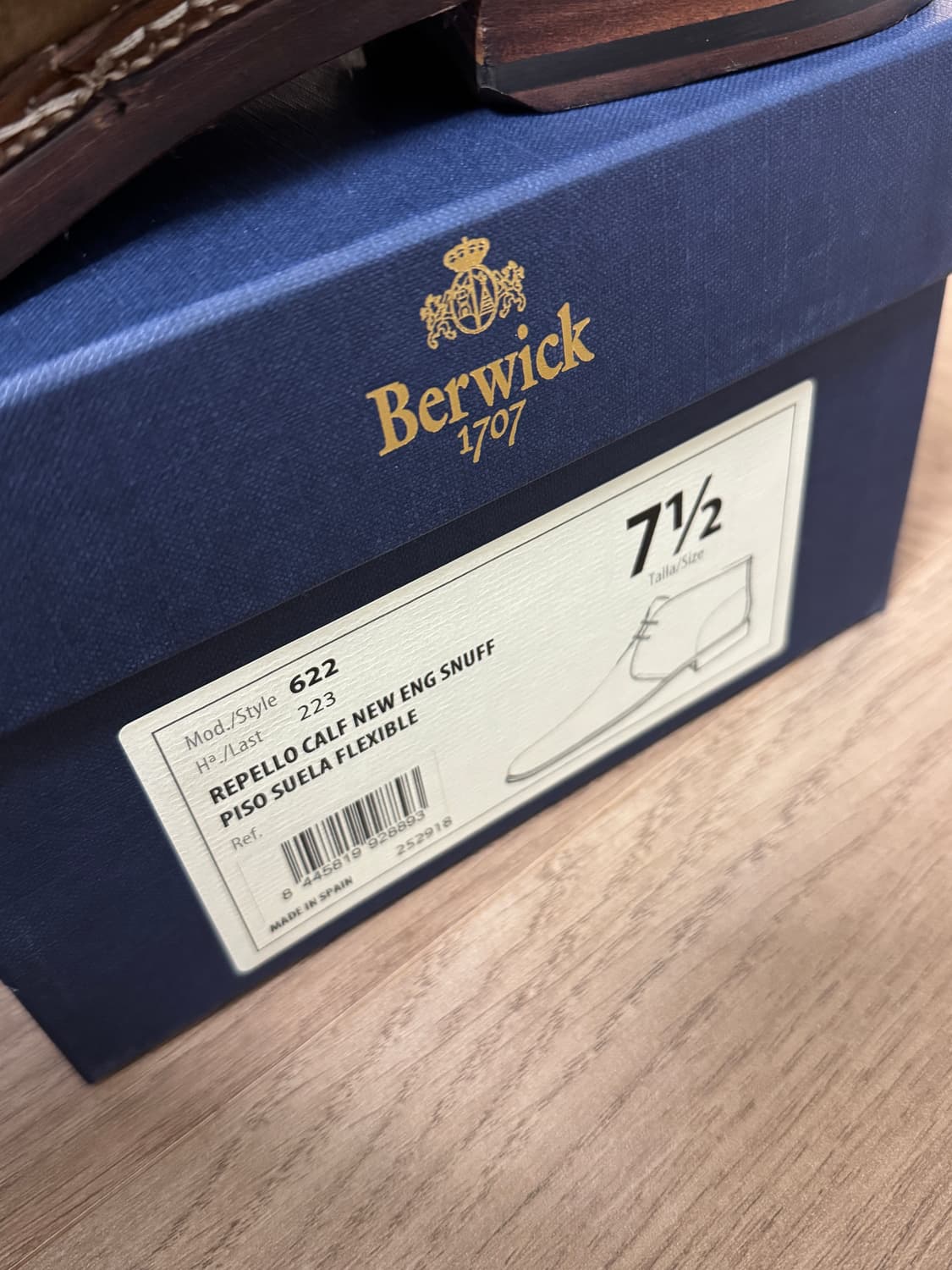 버윅 622 처카부츠 - 스너프 스웨이드 UK7.5 상품이미지4