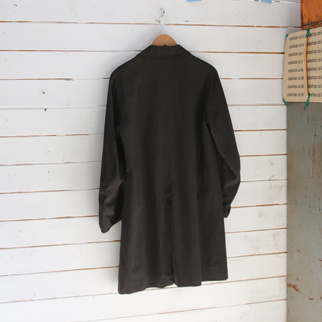 (착용컷) 010920 THE NINE HEADS 싱글 트렌치 코트  상품이미지2