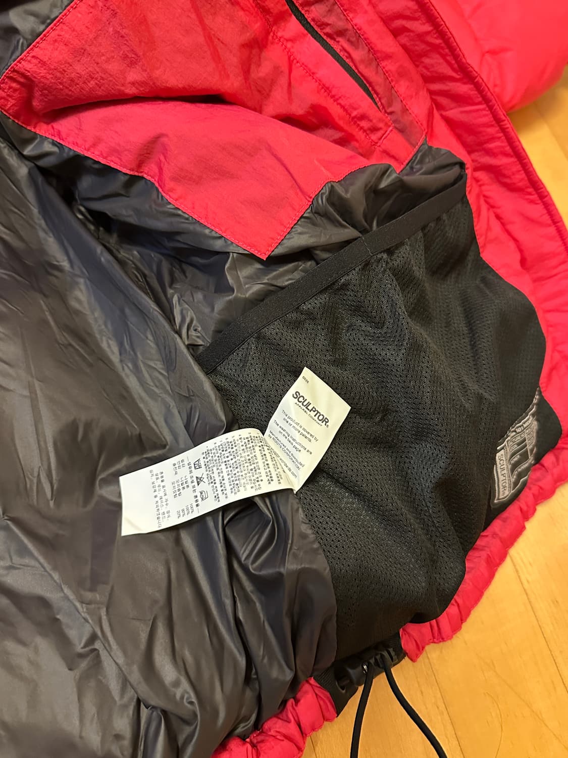 스컬프터 덕다운 패딩 S 상품이미지5